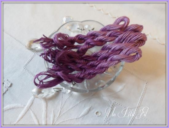 Fil de soie violette 1