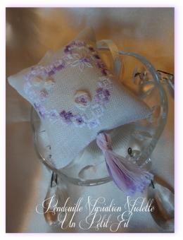 Kit pendouille a ciseaux hardanger et soie variation violette 1