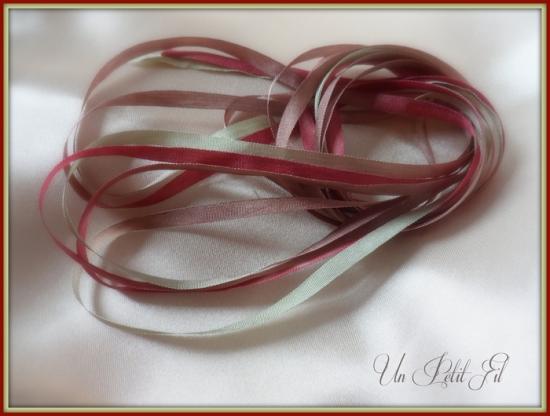 Ruban de soie natale 4 mm