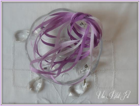 Ruban violette 4 mm 1