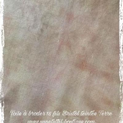 Toiles teintees 18 fils bristol 2