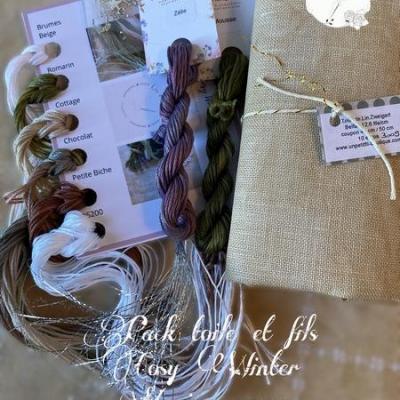 pack complet Cosy Winter parme