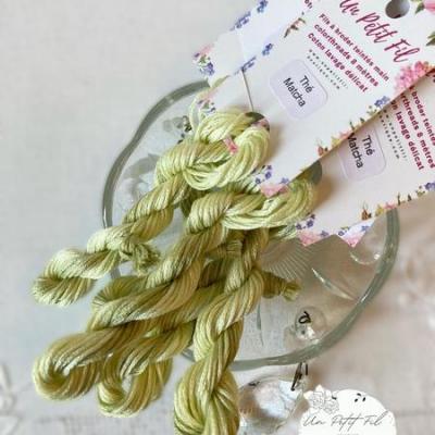 fil coton Thé Matcha