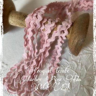 croquet teinté Marbre Rose Un Petit Fil