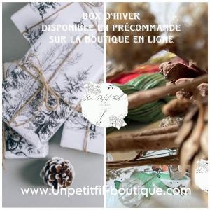 box découverte d'hiver Un Petit Fil