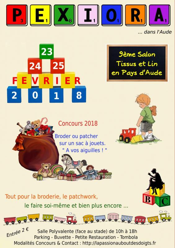 Affiche salon pexiora 2018 23au25fev