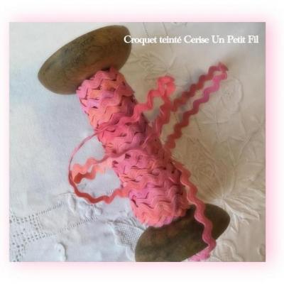 Croquet teinte cerise 2 upf
