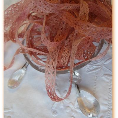 Dentelle double terracotta un petit fil 2