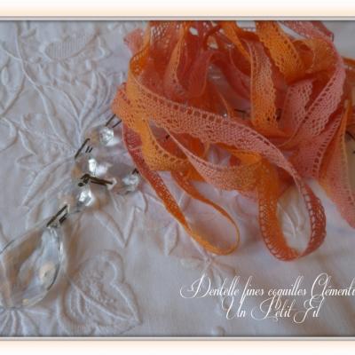 Dentelle fines coquilles clementine un petit fil 1