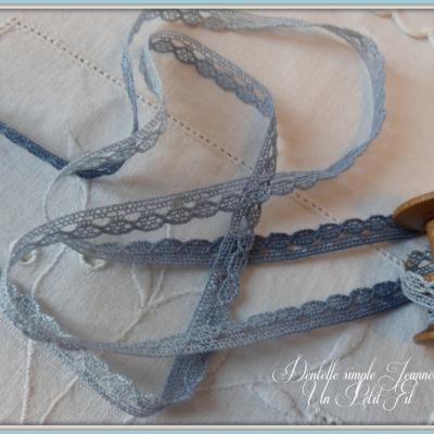 Dentelle simple jeannette