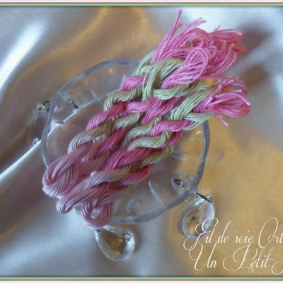 Fils et rubans de soie orthense