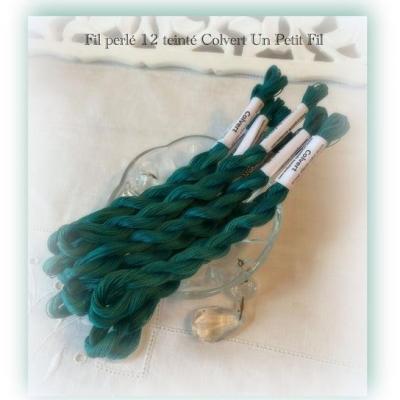 Fil perle 12 teinte colvert un petit fil