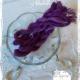 Fil soie nuits violette