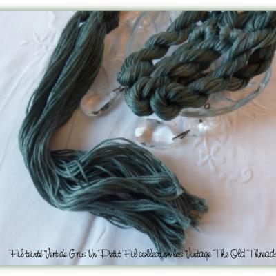 Fil vert de gris un petit fil collection les vintage the old threads