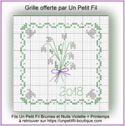 Free muguet 2018 un petit fil