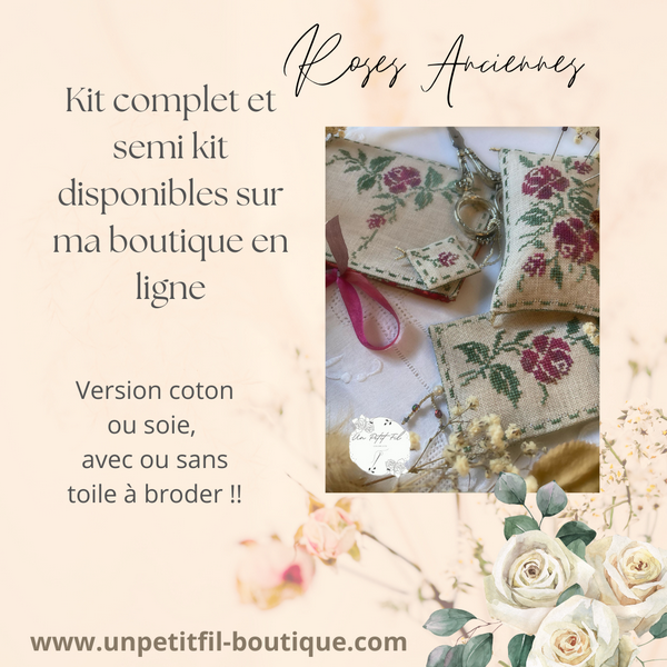 Kit complet et semi kit disponibles sur ma boutique en ligne