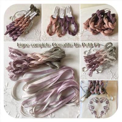 Ligne complete clematite un petit fil