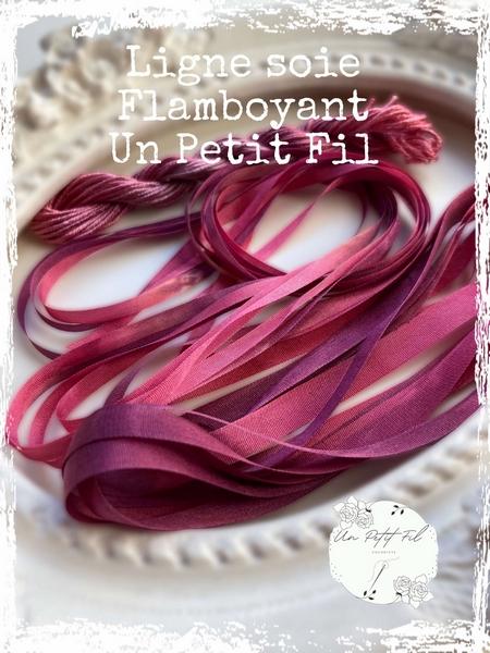 Ligne soie flamboyant