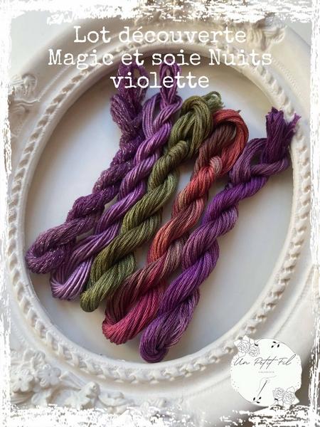 nouveau lot découverte Magic Nuits Violette