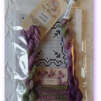 Lot decouverte menthe violette un petit fil