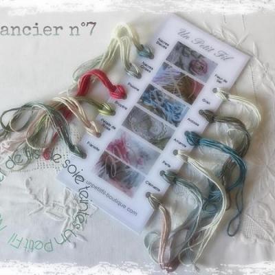 Nuancier de fil 7 upf