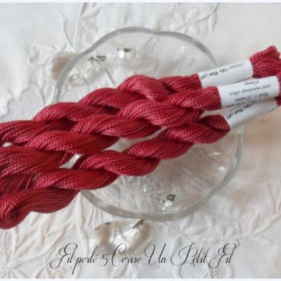 Perle 5 cerise un petit fil
