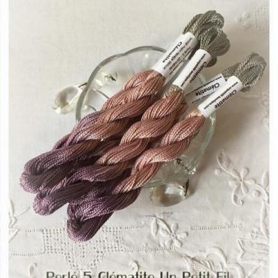 Perle 5 clematite un petit fil