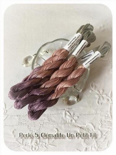 Perle 5 clematite un petit fil