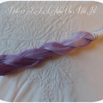 Perles 12 xxl lilas un petit fil