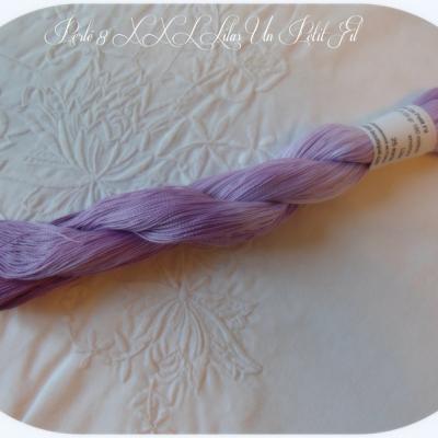 Perles 8 xxl lilas un petit fil