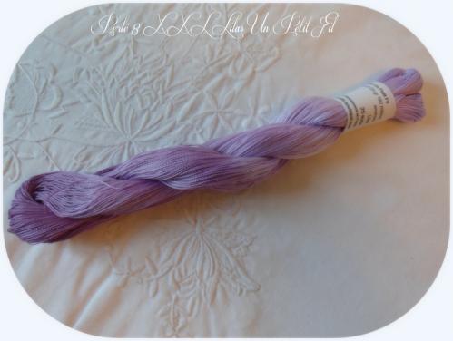 Perles 8 xxl lilas un petit fil