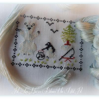 Petit ours et pingouin a la peche 1