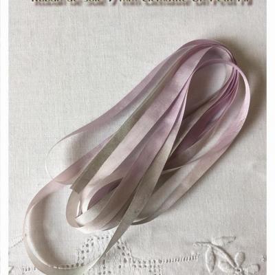 Ruban 7 mm clematite un petit fil