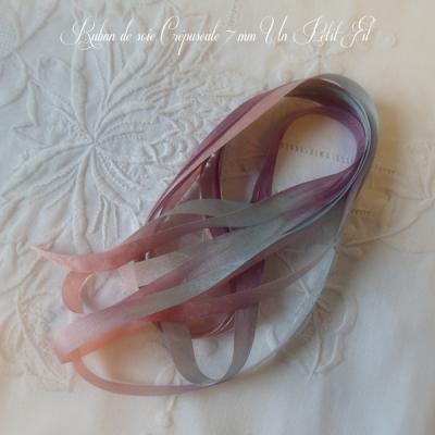 Ruban 7 mm crepuscule un petit fil