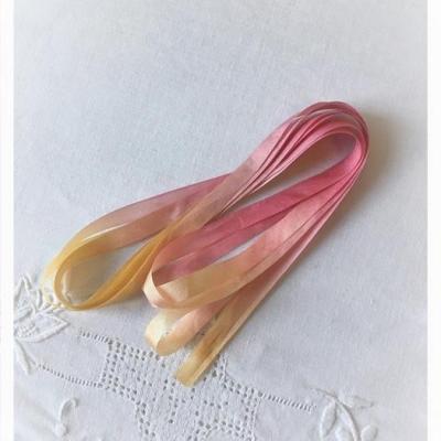 Ruban 7 mm macaron