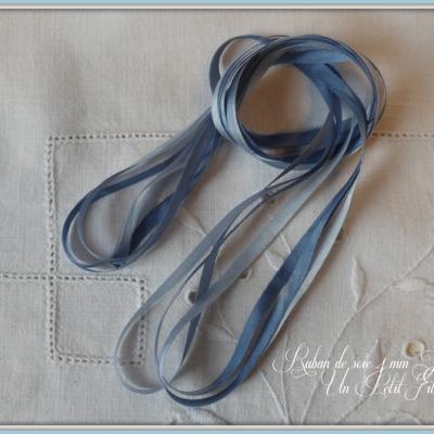 Ruban de soie Jeannette 4 mm