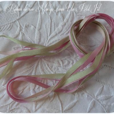 Ruban de soie 4 mm maelys un petit fil 2