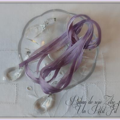 Ruban de soie 4 mm zelie 1