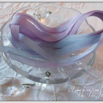 Ruban de soie 7 mm cassiopee un petit fil 2