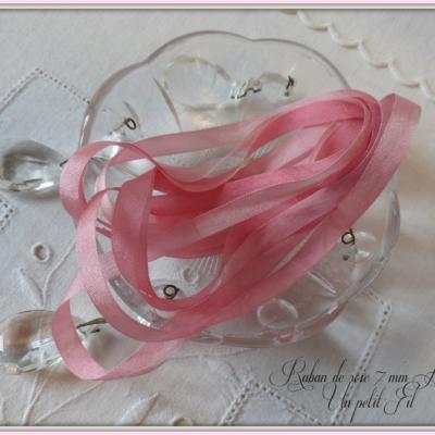 Ruban de soie 7 mm heloise 1