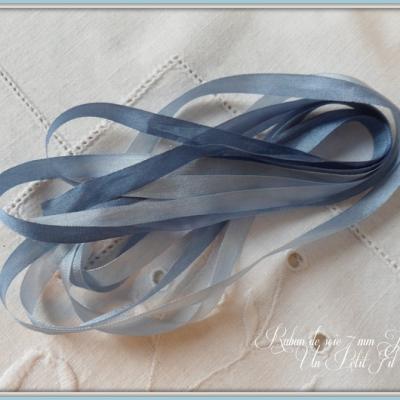 Ruban de soie 7 mm jeannette 1