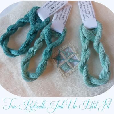 Trio reticello jade un petit fil 1